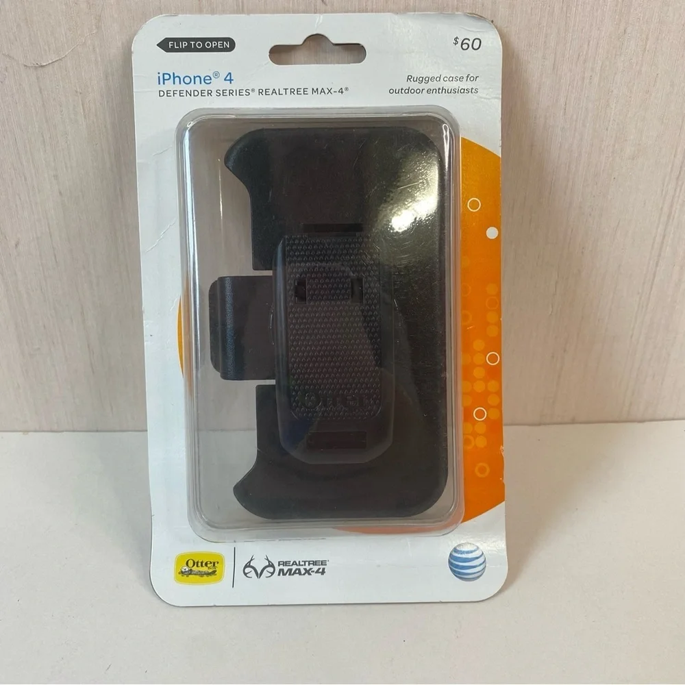 OtterBox Defender Series Black Holster for iPhone 4/4S